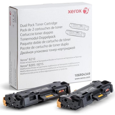 �������� �������� Xerox 106R04349 ������ x2����. (6000���.) ��� Xerox B205/210/215