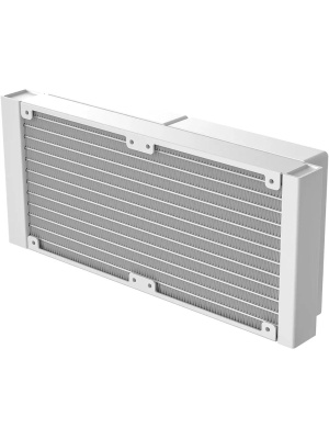�������� �������� ���������� ID-COOLING FX240 LCD WHITE LGA1851/1700/1200/115X/AM4/AM5 (TDP 300W, ARGB FAN and PUMP, LCD Display, PWM, DUAL FAN 120mm, �����) RET