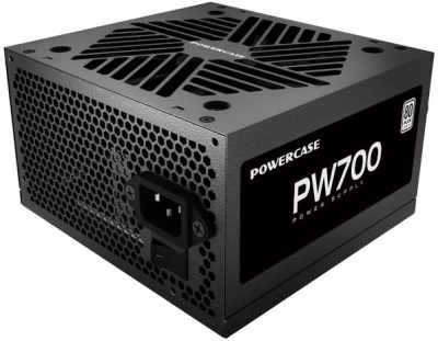 ���� ������� Powercase PW700 (80 Plus, ATX 2.31, 700W, APFC, DC-DC, 120mm Fan)  PS-700W-DC