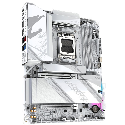 ����������� ����� Gigabyte X870 AORUS ELITE X3D ICE, SocketAM5, AMD X870, ATX, Ret