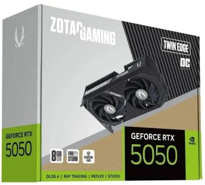 ���������� Zotac NVIDIA GeForce RTX 5050 Twin Edge OC 8Gb (ZT-B50500H-10M)