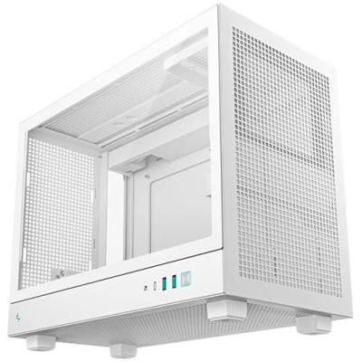 ������ Deepcool CH160 PLUS WH ��� ��, ������� ���� (���������� ������), �����, MICRO ATX/MINI-ITX