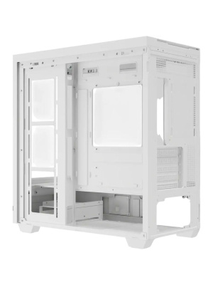������ Thermalright M10, Mini-Tower, TG, ARGB, no fans, 2xUSB-A 3.0, 1xUSB Type-C, mATX, mITX White