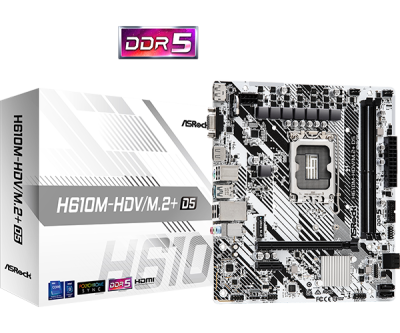 ����������� ����� Asrock H610M-HDV/M.2+ D5
