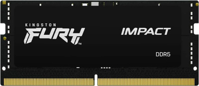 ������ DDR5 SODIMM 32Gb, 4800MHz, CL38, 1.1 �, Kingston, FURY Impact Black KF548S38IB-32 Retail