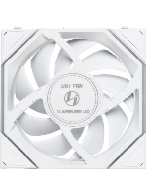 ���������� Lian Li UNI FAN TL WIRELESS LCD 120 Reverse Blade / 12RTLLCD1W1W WHITE / 120x124x28�� (PWM, ARGB, 1900 ��/��� (Max.), 31dBa) / G99.12RTLLCD1W1W.R0