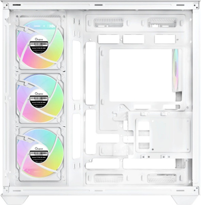 ������ �� Ocypus Gamma C74 WH ARGB, ��� ��, Midi-Tower, White (Gamma-C74-WHD400XX-GL)