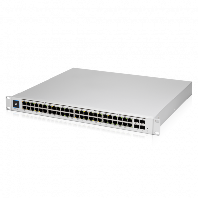 ���������� Ubiquiti UniFi Switch Pro 48 PoE 48xGbLAN 4x10GSFP+ PoE 600�� USW-Pro-48-POE-EU