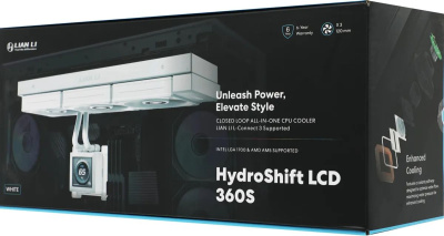 ������� �������� ���������� Lian-Li HydroShift LCD 360S Soc-AM5/AM4/1700 ����� Al+Cu LCD 330W Ret (G89.GHSLCD36SW.R0)
