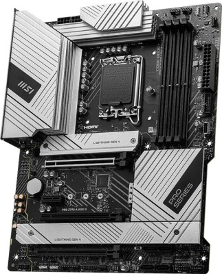 ����������� ����� MSI PRO Z790-A WIFI II, Socket LGA 1700, Intel Z790, ATX, Ret