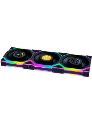 �������� ������������ (3��.) Lian Li UNI FAN SL WIRELESS LCD 120 / 12SLLCD1W3B BLACK / 120x124,5x28�� (1.6� LCD �������, PWM, ARGB, 1900 ��/��� (Max.), 29.5dBa) / G99.12SLLCD1W3B.R0