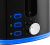 Тостер Kitfort КТ-6410 900Вт черный/синий Тостер Kitfort КТ-6410 900Вт черный/синий