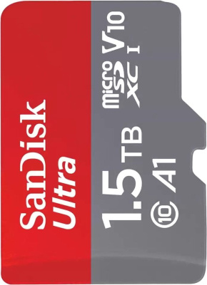 ����� ������SanDisk Ultra microSDXC UHS-I 1.5TB up to 150MB/s Memory Card. ����: ����-�������