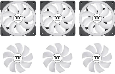 ������� �������� ���������� Thermaltake MAGFloe 420 Ultra, LCD, 4-pin, ARGB, 140��, ������, retail (CL-W451-PL14SW-A)