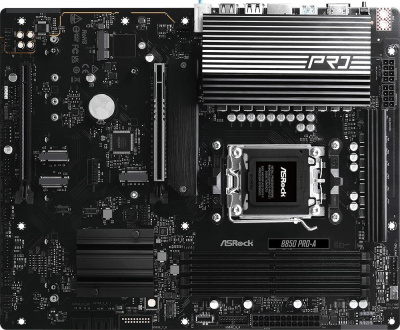 ����������� ����� ASRock B850 PRO-A, Socket AM5, AMD B850, ATX, Ret