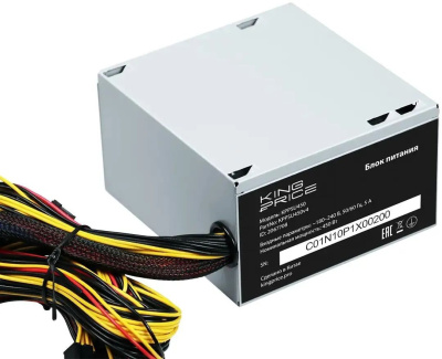���� ������� KingPrice ATX 450W KPPSU450 (20+4pin) 120mm fan 3xSATA KPPSU450V3 OEM
