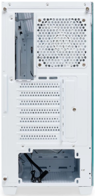 ������ �� ��� ����� ������� HSPD M740, Mesh Mid Tower, white, M740-TGWH-ARGB