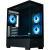������ XASTRA Q500 6ARGB-C10-UC Black ATX/Aquarium/Screewless/ 6x120mm ARGB PWM FM fans/Argb+PWM HUB 10port/ Type-C/ Q500-6FM12A-C10-UC