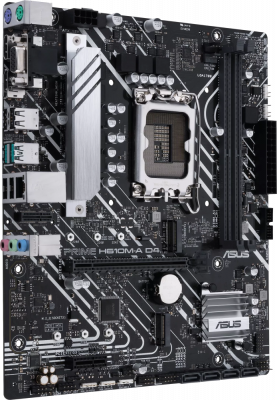 ����������� ����� ASUS PRIME H610M-A D4-CSM Socket 1700, Intel H610, 2xDDR4, PCI-E 4.0, 2xUSB 3.2 Gen2, VGA, HDMI, DisplayPort, mATX