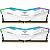   DDR5 TEAMGROUP T-Force Delta RGB ECO 32GB (2x16GB) 6400MHz CL32 (32-39-39-84) 1.35V / FF2D532G6400HC32ADC01 / Silver