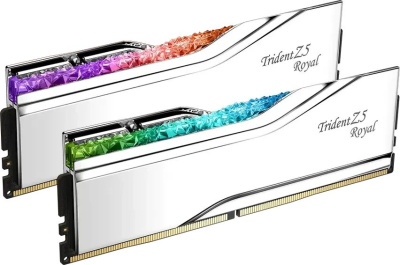 ������ ������ DDR5 G.SKILL TRIDENT Z5 ROYAL RGB 64GB (2x32GB) 6000MHz CL28 (28-36-36-96) 1.40V / F5-6000J2836G32GX2-TR5S