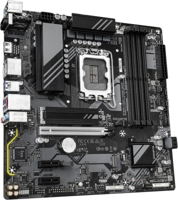 ����������� ����� Gigabyte B760M DS3H WF6E GEN5, LGA 1700, Intel B760, mATX, Ret