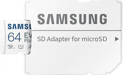   microSDXC 64Gb Class10 Samsung MB-MC64KA/RU EVO PLUS + adapter