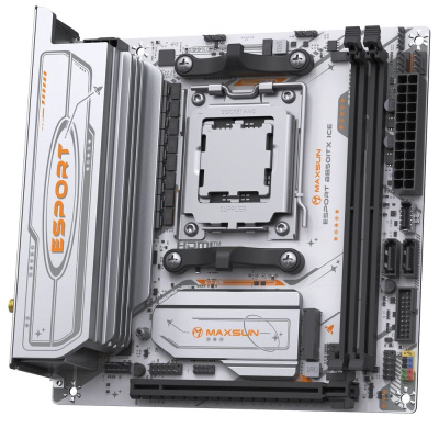 ����������� ����� Maxsun MS-eSport B850ITX WIFI ICE B850, AM5, Mini-ITX, RTL 6940709661765