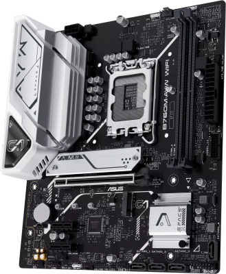 ����������� ����� ASUS B760M-AYW WIFI-SI , LGA 1700, B760, mATX (90MB1FK0-M0UBY0)
