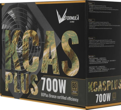 ���� ������� Formula KCAS-700 PLUS, 80+ Bronze, ������, retail