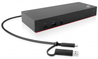 ThinkPad Hybrid USB-C with USB-A Dock for E580,E480/470,L580,L480/L470,L380,L380 Yoga,T580/T570,T480/T480s,T470/T470s,T460,X1 Carbon Gen(5&6),X1 Yoga Gen(2&3),X1 Tablet Gen(2&3),X280/X270,P1,P52s,P51s