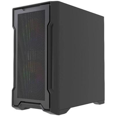 ������ Powercase Mistral Micro X3B ARGB Black  (CMMXB-A3)