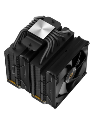 ����� Ocypus Iota A62 BK, 2x120mm FAN, Display Panel, 6 HEAT PIPES, 4-PIN PWM, 500-2000 RPM, 29DBA, FDB, LGA115X/1200/1700/18XX, AM4/AM5