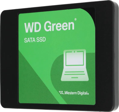 ���������� SSD WD 500Gb Green (2.5", SATA-III, R/W - 545/510 MB/s, MTTF 2000000 hrs) (WDS500G5G0A)