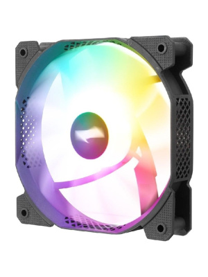 ���������� 1STPLAYER F1 Black / 120mm FRGB 12V 3pin 0.25A 1100rpm 41.9cfm 23.2dBA / Bulk