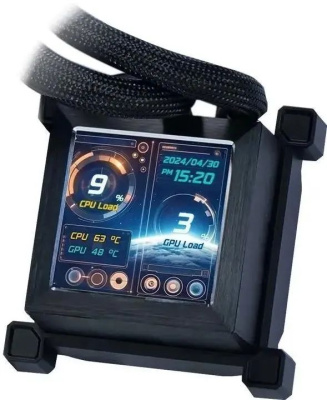 ������� �������� ���������� Lian-Li HydroShift LCD 360S Soc-AM5/AM4/1700 Al+Cu LCD 330W Ret (G89.GHSLCD36SB.R0)