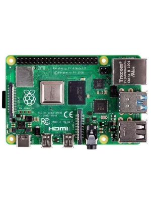 ����������� ��������� Raspberry Pi 4 Model B (RA544) Retail, 1GB RAM, Broadcom BCM2711 Quad core Cortex-A72 (ARM v8) 64-bit SoC @ 1.5GHz CPU, WiFi, Bluetooth, 40-pin GPIO, 2x USB 3.0, 2xUSB 2.0, 2x micro-HDMI,CSI camera port,DSIdisplay port,M