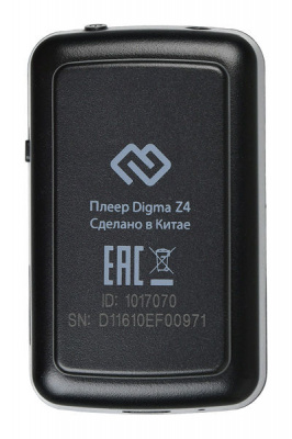  Hi-Fi Flash Digma Z4 BT 16Gb /1.5"/FM/microSDHC/clip