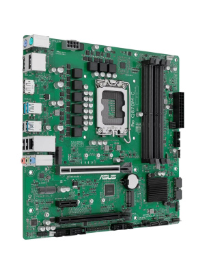 ����������� ����� ASUS PRO Q870M-C-CSM, LGA1851, Q870, 4*DDR5, 4*SATA, 2*M.2, 3*USB 3.2, 2*USB 2.0, Type-C, 2*PCIx16, 1*PCIx1, 2*DP+VGA, mATX; 90MB1KEP-M0EAYC