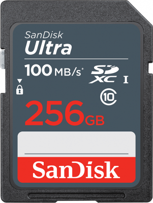 ����� ������ SDXC 256GB UHS-I SDSDUNR-256G-GN3IN SANDISK