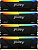   Kingston 64GB 3200MT/s DDR4 CL16 DIMM (Kit of 4) FURY Beast RGB (KF432C16BB2AK4/64)