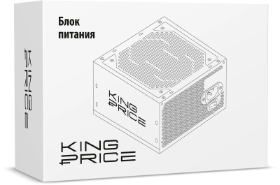���� ������� KingPrice ATX 450W KPPSU450 V2 (20+4pin) 120mm fan 4xSATA RTL