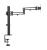 Кронштейн для мониторов Ultramounts UM736 черный 17"-32" макс.8кг крепление к столешнице поворот и наклон Кронштейн для мониторов Ultramounts UM736 черный 17"-32" макс.8кг крепление к столешнице поворот и наклон