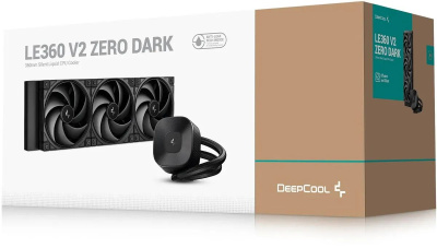 ������� �������� ���������� Deepcool LE360 V2 Zero Dark , ������, retail (R-LE360ZERO-BKLNMD-G-1)