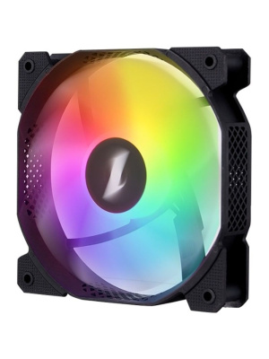 ���������� 1STPLAYER F7 Black / 120mm ARGB 3pin 5V PWM 4pin 12V 600-1800rpm 56.34cfm 36.99dBA / F7-BK / BULK