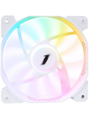 ���������� 1STPLAYER F1 White / 120mm FRGB 12V 3pin 0.25A 1100rpm 41.9cfm 23.2dBA / Bulk