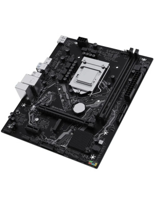 ����������� ����� Maxsun MS-Challenger B460M-D ARGB B460, LGA1200, 2*DDR4, 1*PCIEx16, 1*PCIEx1, 1*M.2, 4*USB3.2Gen1, 6*USB2.0, 2*SATA3.0, 1G, DP, HDMI, M-ATX, RTL