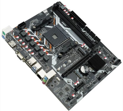 ����������� ����� Afox AMD A320 AM4 mATX, Ret