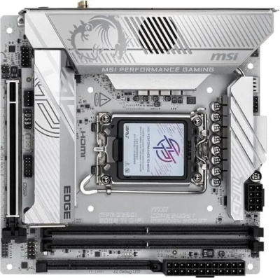 ����������� ����� MSI MPG Z890I EDGE TI WIFI, Socket-1851, Intel Z890, mini-ITX, Ret