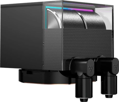 ������� ����������� ���������� PCcooler DS360 Display BK, LCD, 4-pin, 120��, ������, retail